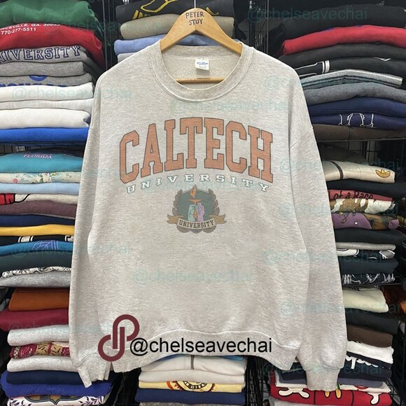 Vintage Caltech University Shirt, California Institute of Technology Shirt Tee - Picture 1 of 2